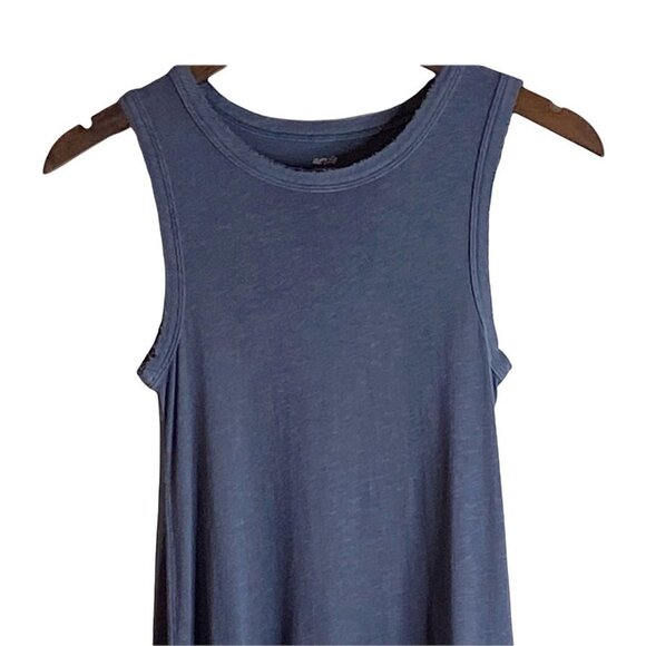 Aerie Raw Edge Ruffle Sleeveless Tier Dress - Picture 4 of 8